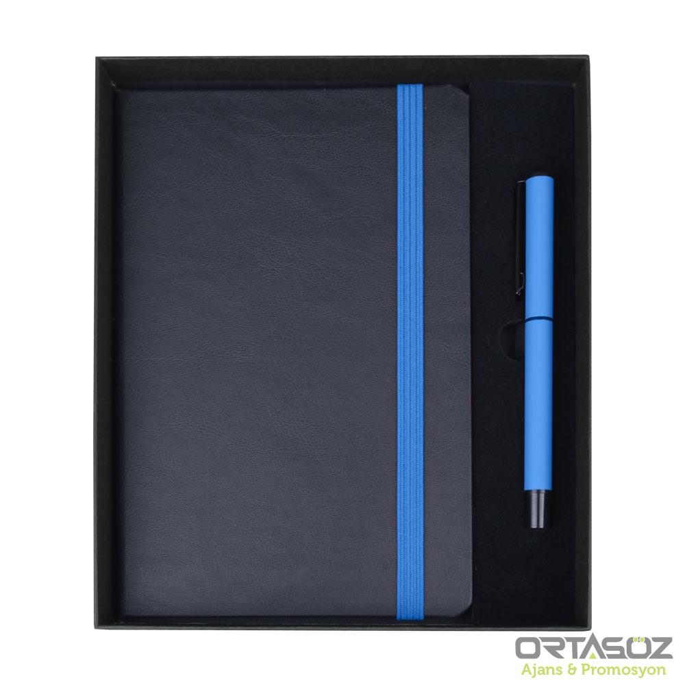 9156 GÜLPINAR TURKUAZ HEDİYELİK SET