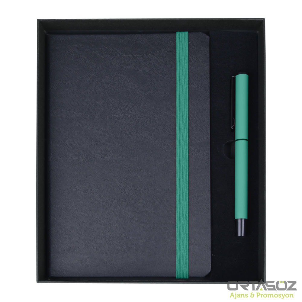 GÜLPINAR YEŞİL HEDİYELİK SET