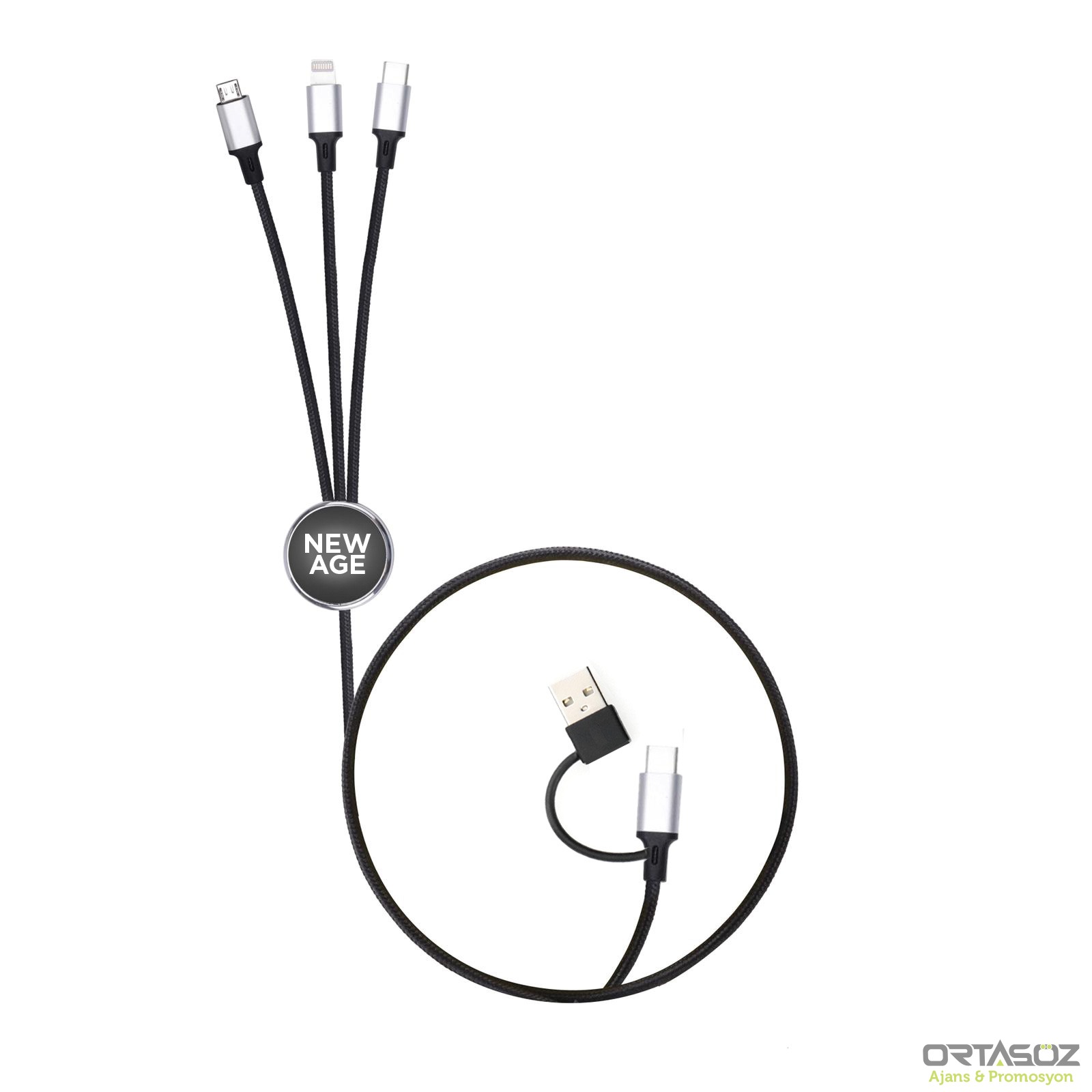 GÖKNAR SİYAH ÇOKLU KABLO