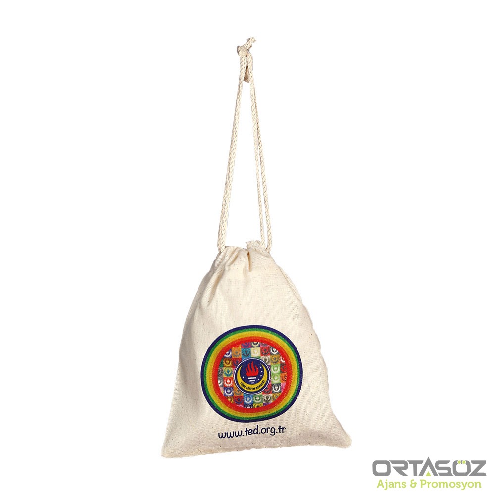 YEŞİLOBA HAM BEZ BÜZGÜLÜ KESE