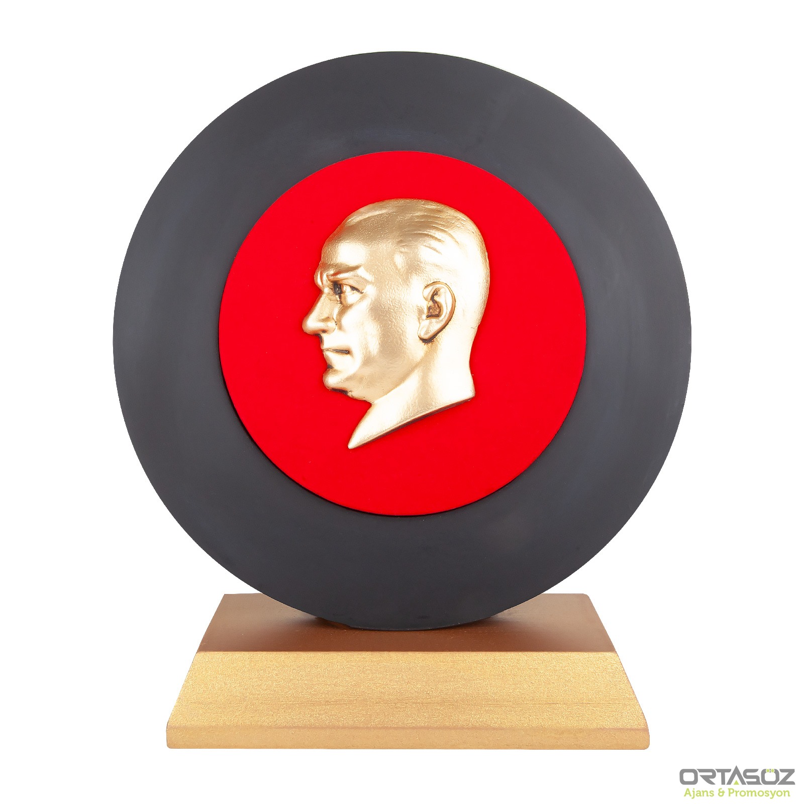 ÇAĞDAŞ ATATÜRK KABARTMALI PLAKET