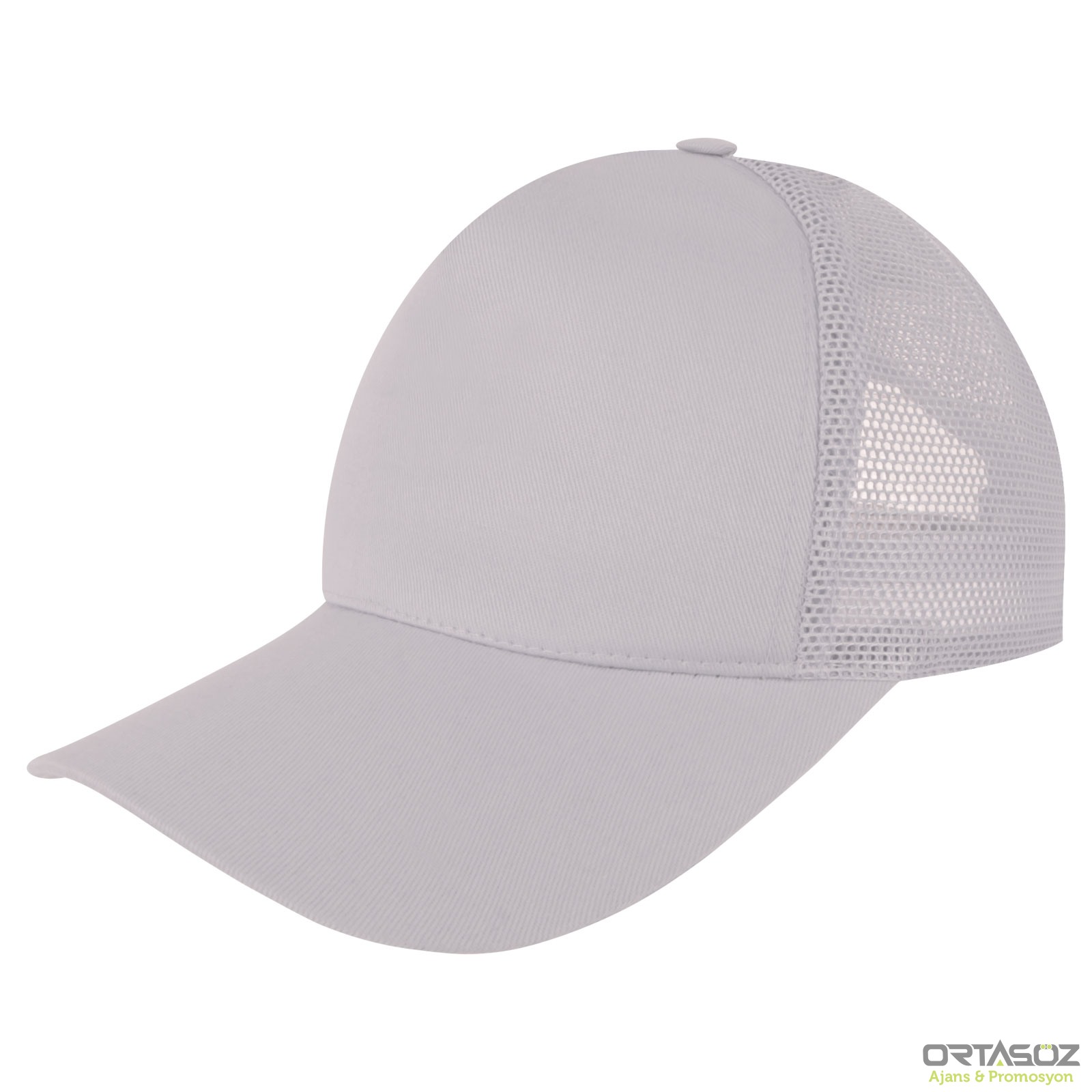 GELİNCİK BEYAZ FİLELİ COTTON ŞAPKA