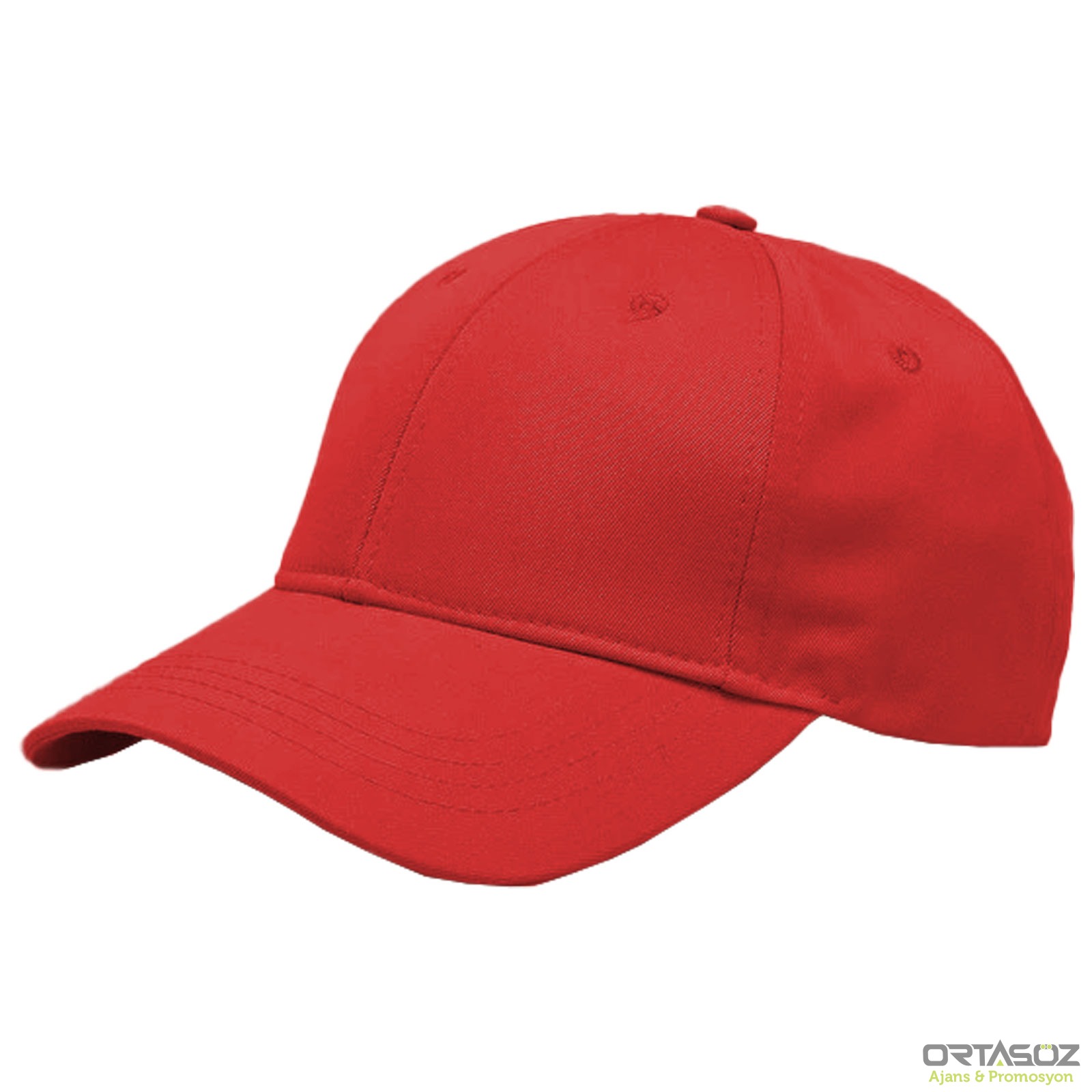 MİMOZA KIRMIZI 6 PARÇA COTTON ŞAPKA