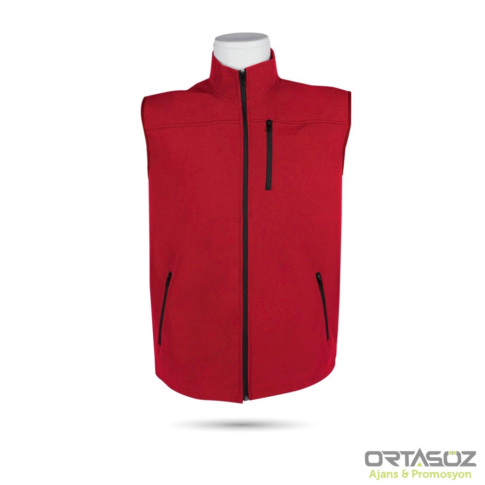 943504 NEMRUT SOFTSHELL KIRMIZI S YELEK