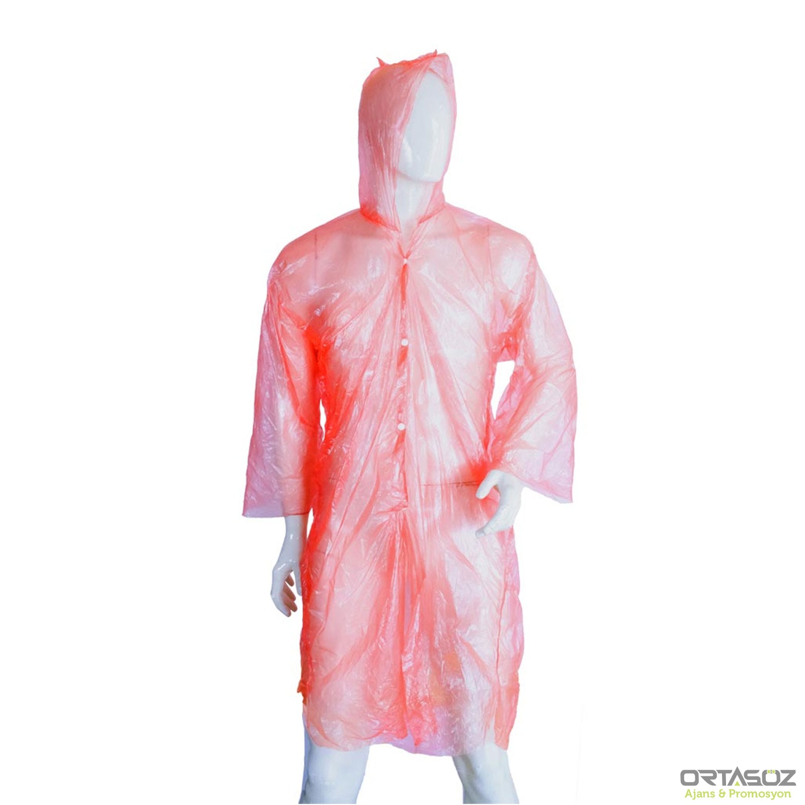 9439 TEK KULLANIMLIK  ŞEFFAF XL YAĞMURLUK