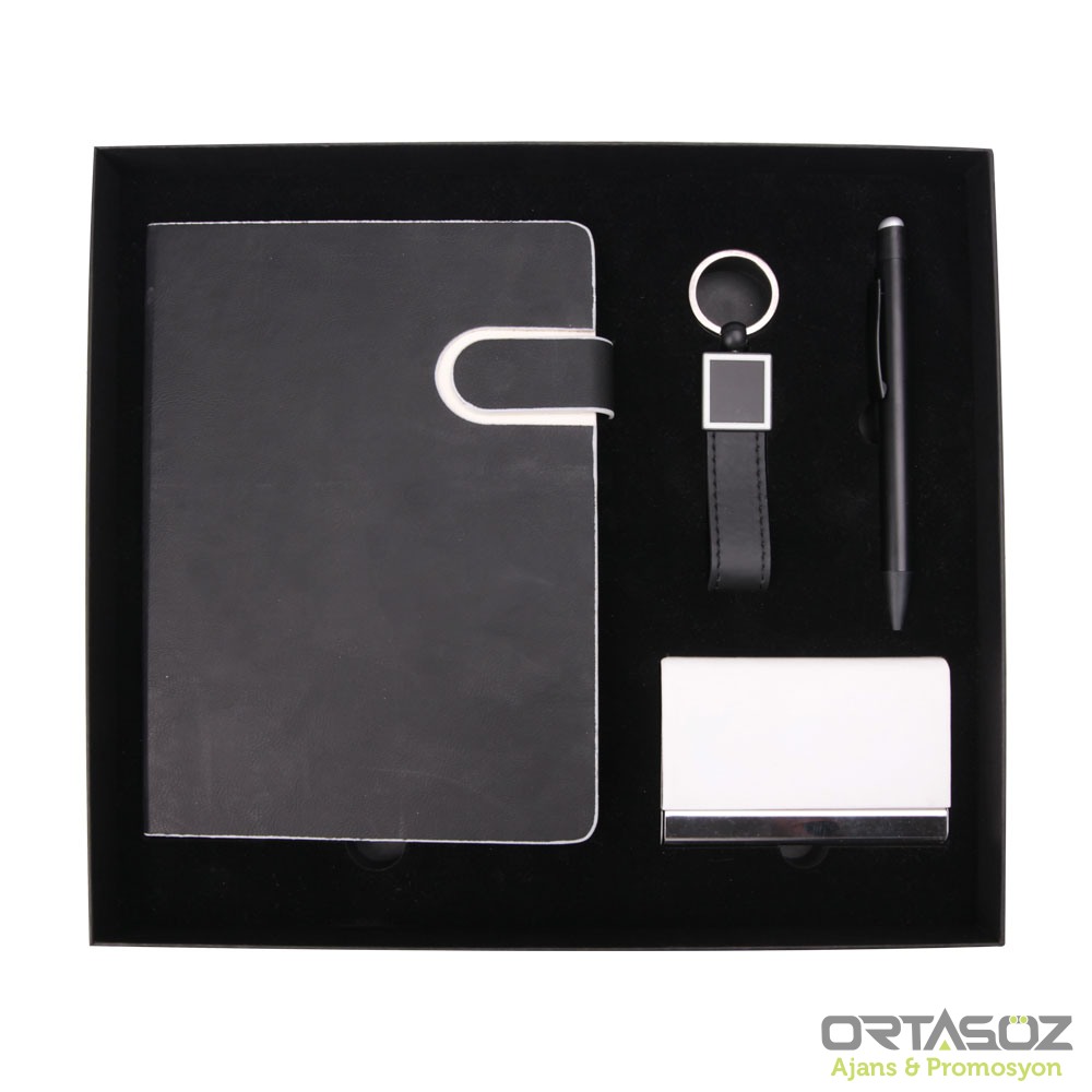 9445 KARGI LACİVERT HEDİYELİK SET