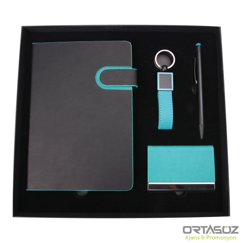 9445 KARGI LACİVERT HEDİYELİK SET