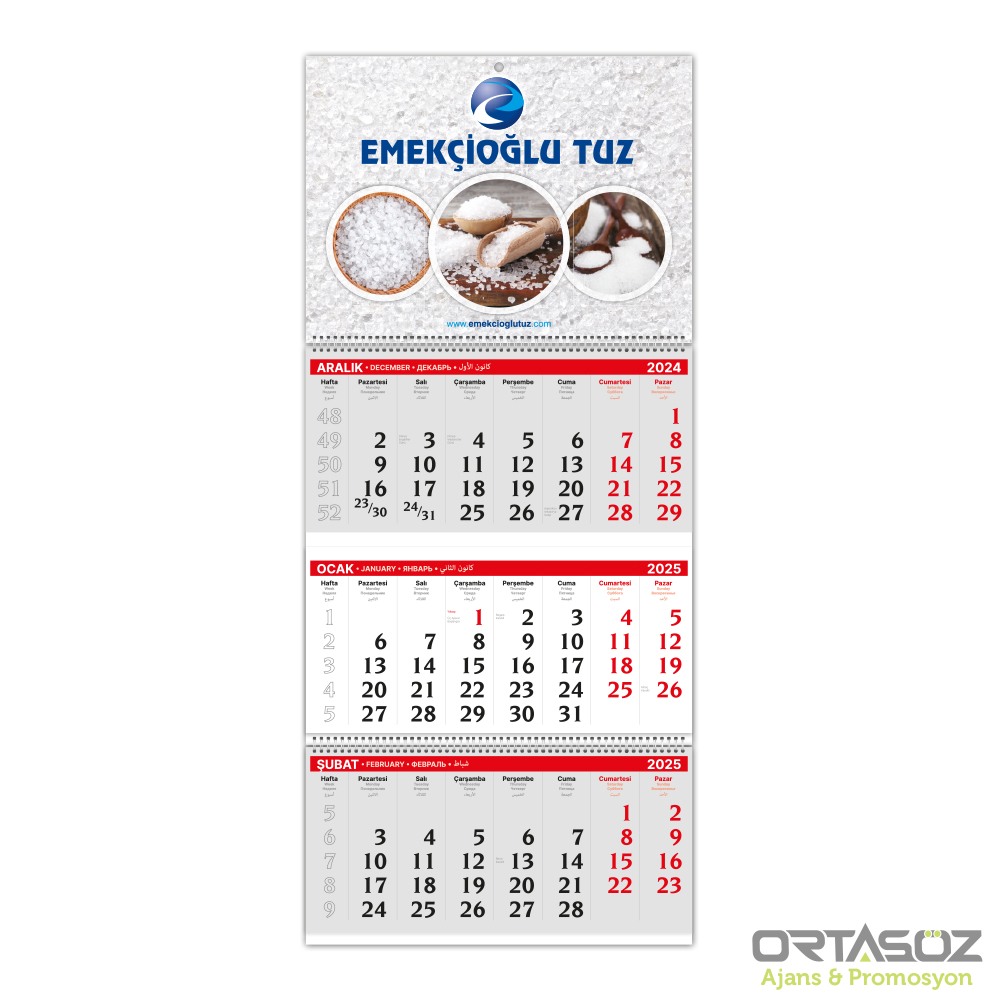 ALA-02 ALA-02 1 PARÇA SPİRALLİ GEMİCİ TAKVİMİ