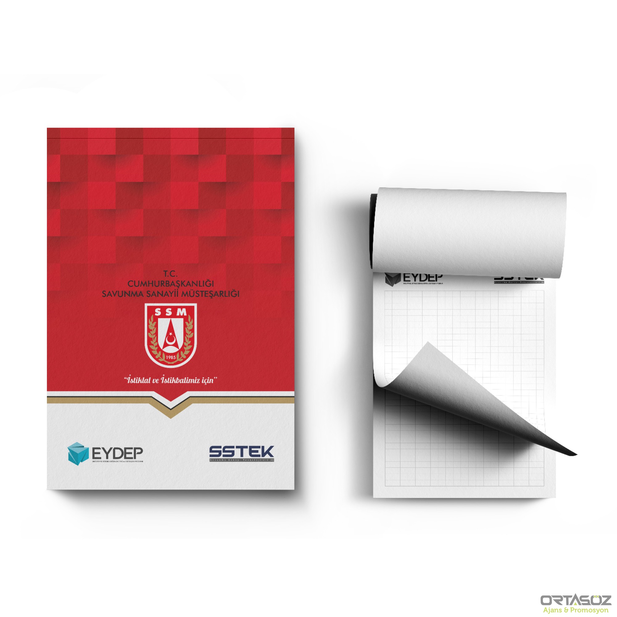 ALA-52 KAPAK GEÇMELİ A4 BLOKNOT