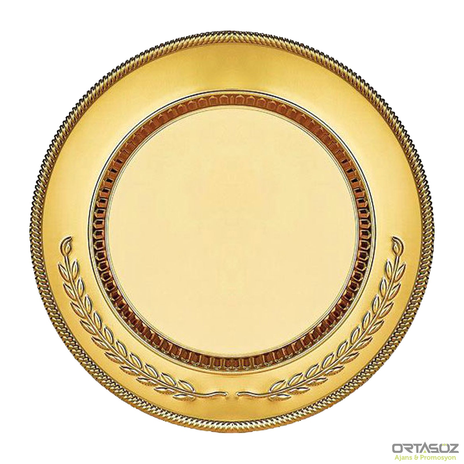 AYT-04 ALTIN YALDIZ İŞLEMELİ PLAKET TABAK