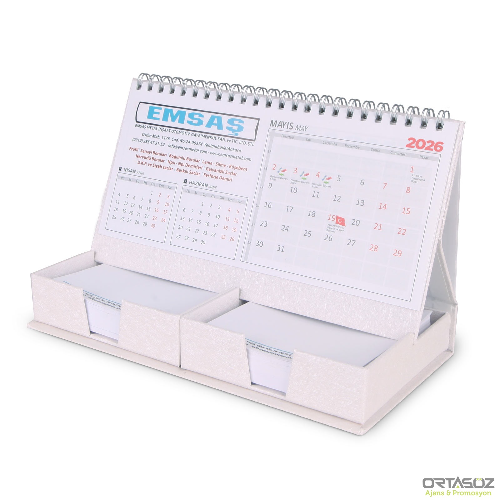 PM-30 TAKVİMLİ BLOKNOT