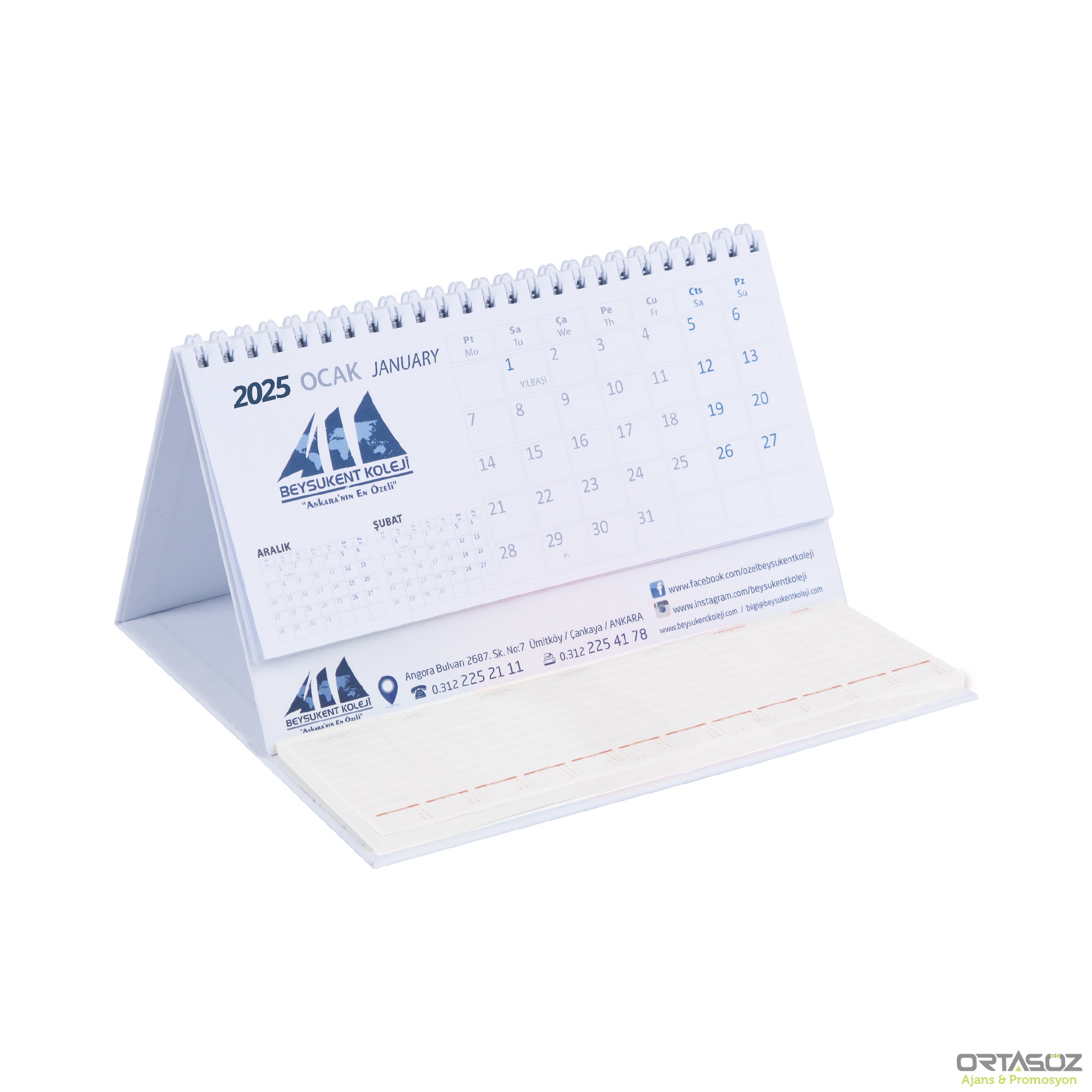 PM-32 TAKVİMLİ BLOKNOT